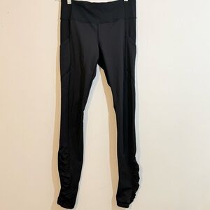 Lululemon Speed Tight Ruched Ankle Leggings Pockets — Size 6